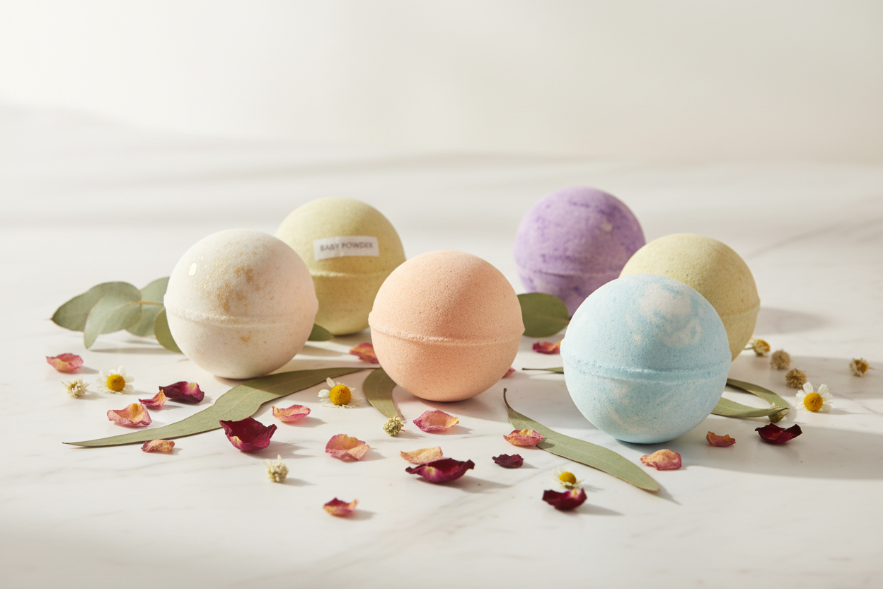 Bath Bombs Collection Banner