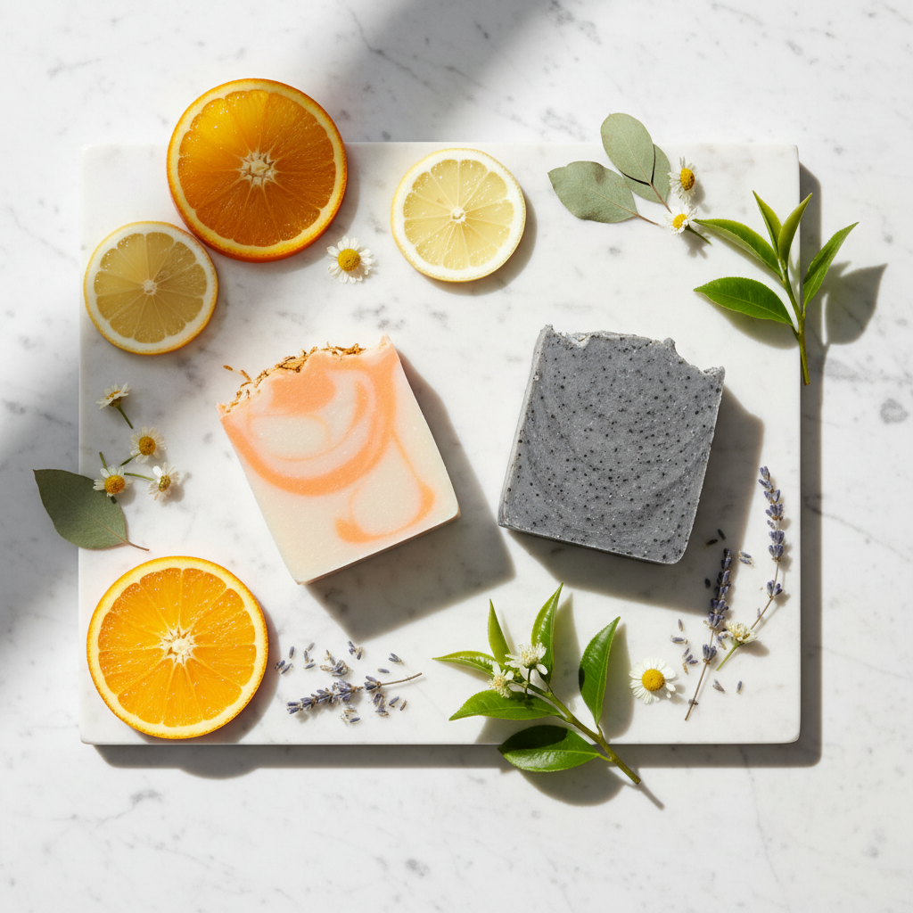 White Marble Soap